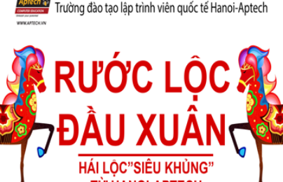 Nhộn nhịp không khí Rước lộc đầu năm tại Hanoi-Aptech