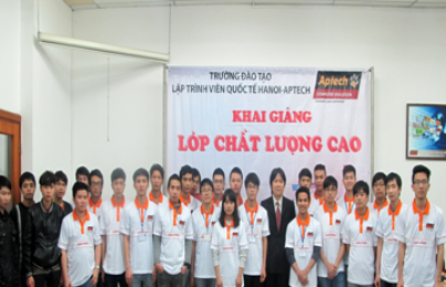 Hanoi – Aptech đón các tân lập trình viên chất lượng cao nhập trường
