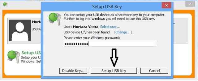 Đăng nhập Windows “độc đáo” bằng USB-4