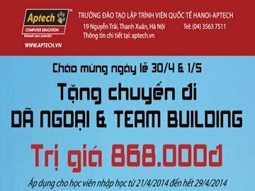 Read more about the article Dã ngoại & Team building cùng Hanoi – Aptech dịp lễ 30/4 & 1/5