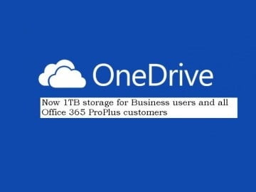 Read more about the article Microsoft tặng 1TB lưu trữ miễn phí cho người dùng Office 365