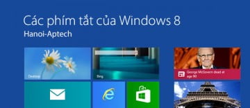 Read more about the article Các phím tắt nhanh trong Windows 8