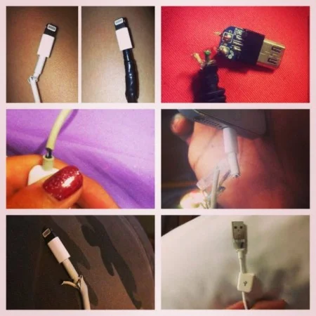 [DIY] 5 nghìn đồng cho bộ bảo vệ sạc iPhone -1