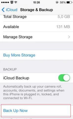 Hướng dẫn sao lưu dữ liệu và cài đặt thiết bị lên iOS 8  -1