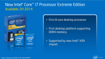 Read more about the article Intel ra mắt Haswell-E, xử lý 8 nhân, hỗ trợ Ram DDR4