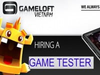 Gameloft tuyển dụng Chuyên viên kiểm thử game
