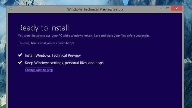 Cách để Windows 10 Technical Preview được cài đặt hoàn thiện trên máy tính của bạn-3