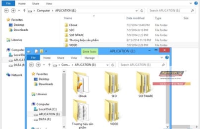 Sắp xếp lại máy tính Windows một cách khoa học