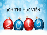 Lịch thi học viên tháng 2/2015 – new