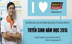 Hanoi- Aptech tư vấn tuyển sinh ngành học Lập trình viên từ 1/8/2015