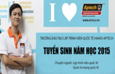 Hanoi- Aptech tư vấn tuyển sinh ngành học Lập trình viên từ 1/8/2015