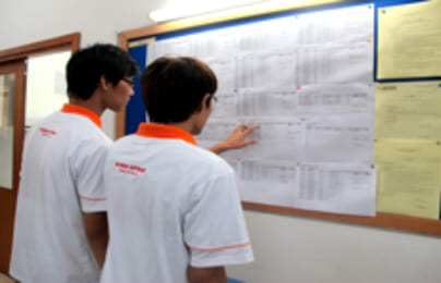 Lịch thi học viên tháng 10/2015