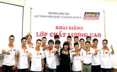 Hanoi- Aptech đón các lập trình viên lớp chất lượng cao A1510M