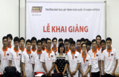 Hanoi- Aptech: Từng bừng khai giảng lớp lập trình viên Fasttrack