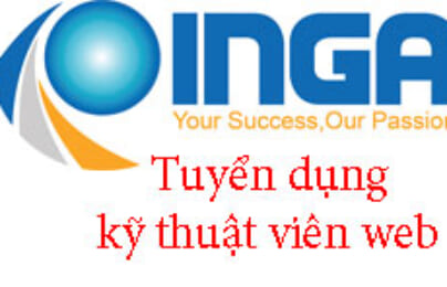 {Hanoi- Aptech} iNGA Co.,Ltd tuyển kỹ thuật viên web