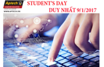 Thử tài đoán xem “Students’Day” Hanoi- Aptech có gì hot!!!