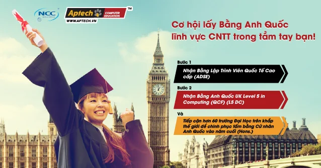 Cơ hội lấy Bằng Anh Quốc lĩnh vực CNTT trong tầm tay bạn!