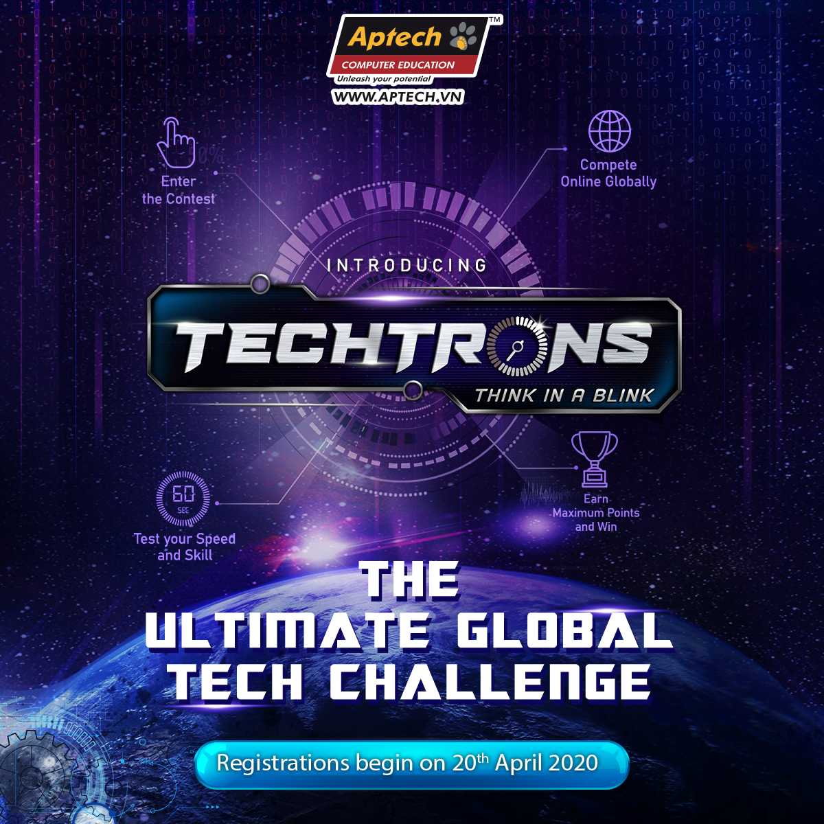 Read more about the article TECHTRONS – Cuộc thi công nghệ toàn cầu