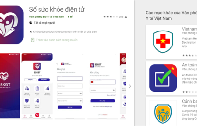 Sử dụng app “Sổ sức khỏe điện tử” thông báo phản ứng sau tiêm vaccine