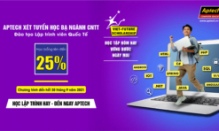Hanoi Aptech thông báo lịch tuyển sinh tháng 9/2021