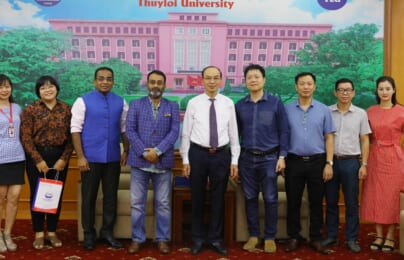 Đại diện Tập đoàn Aptech Ấn Độ đến thăm và làm việc tại Hanoi Aptech