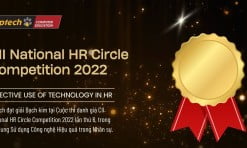 Aptech đạt giải Bạch Kim tại CII National HR Circle Competition 2022 lần thứ 6