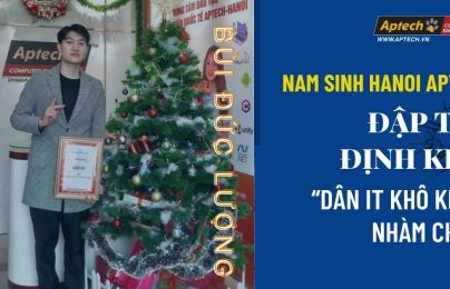 Nam sinh Hanoi Aptech đập tan định kiến “Dân IT khô khan, nhàm chán”