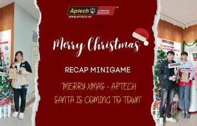 Recap mini game “Merry Xmas – Aptech santa is coming to town