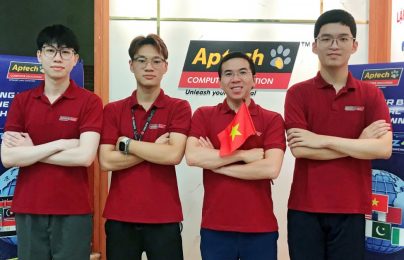 9 team “cực cháy” của Aptech Hanoi trong Cuộc thi Công nghệ Quốc tế Techwiz 4