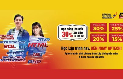 Chinh phục đam mê CNTT cùng Học bổng Viet-Future Aptech